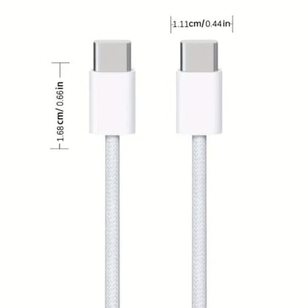 USB TypeC to TypeC Fast Charging Cable 1 M