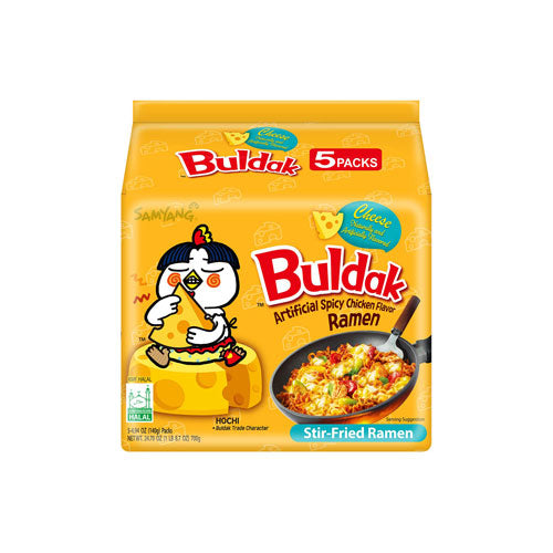 SAMYANG BULDAK CHEESE 140g 5 PACKS