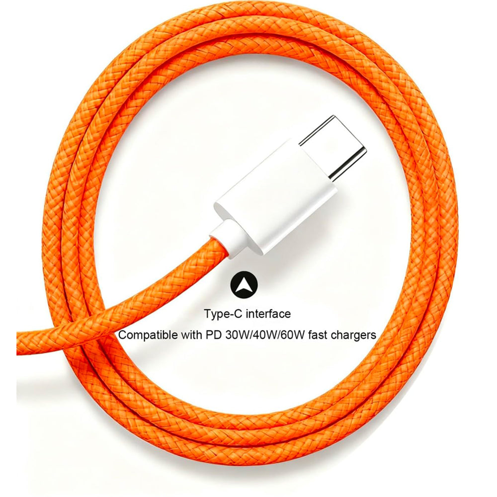 60W USB-C to USB-C Braided Cable