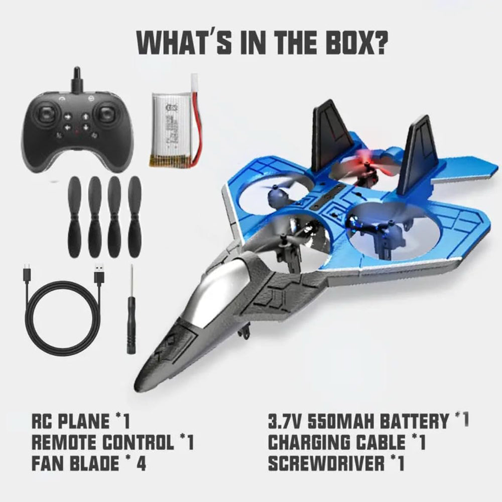 Rechargeable RC Jet Airplane for Kids