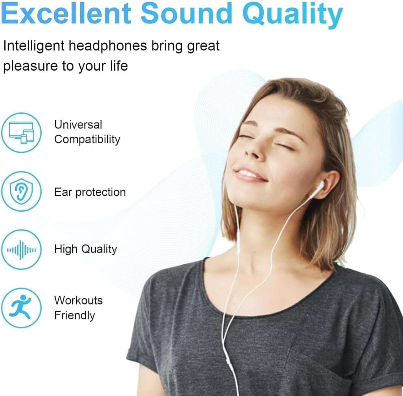 USB Type-C Wired In-Ear Earphones