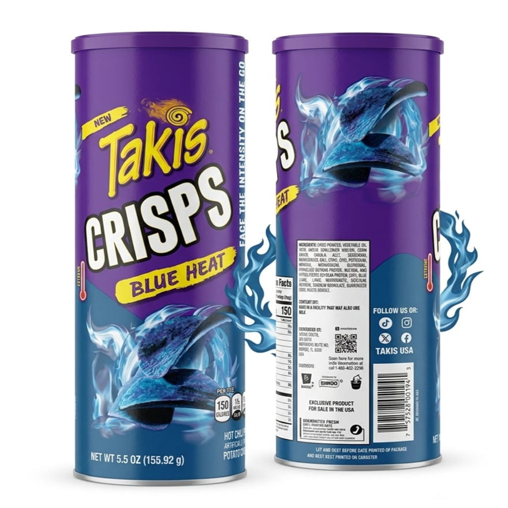 Takis Crisps Blue Heat 155 gm