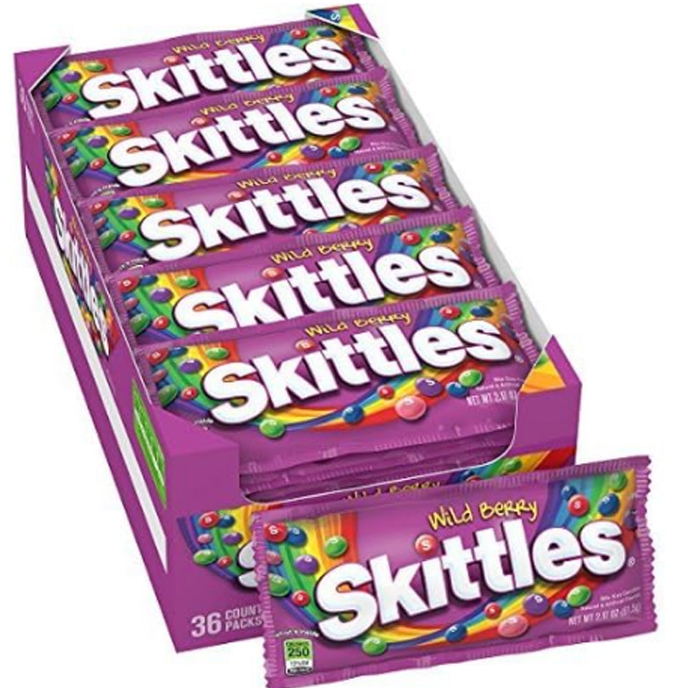 Skittles Wild Berry Candy Pack of 24 PCS