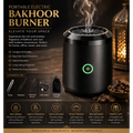 Portable Electric Bakhoor Burner – USB Rechargeable Oud Incense Burner