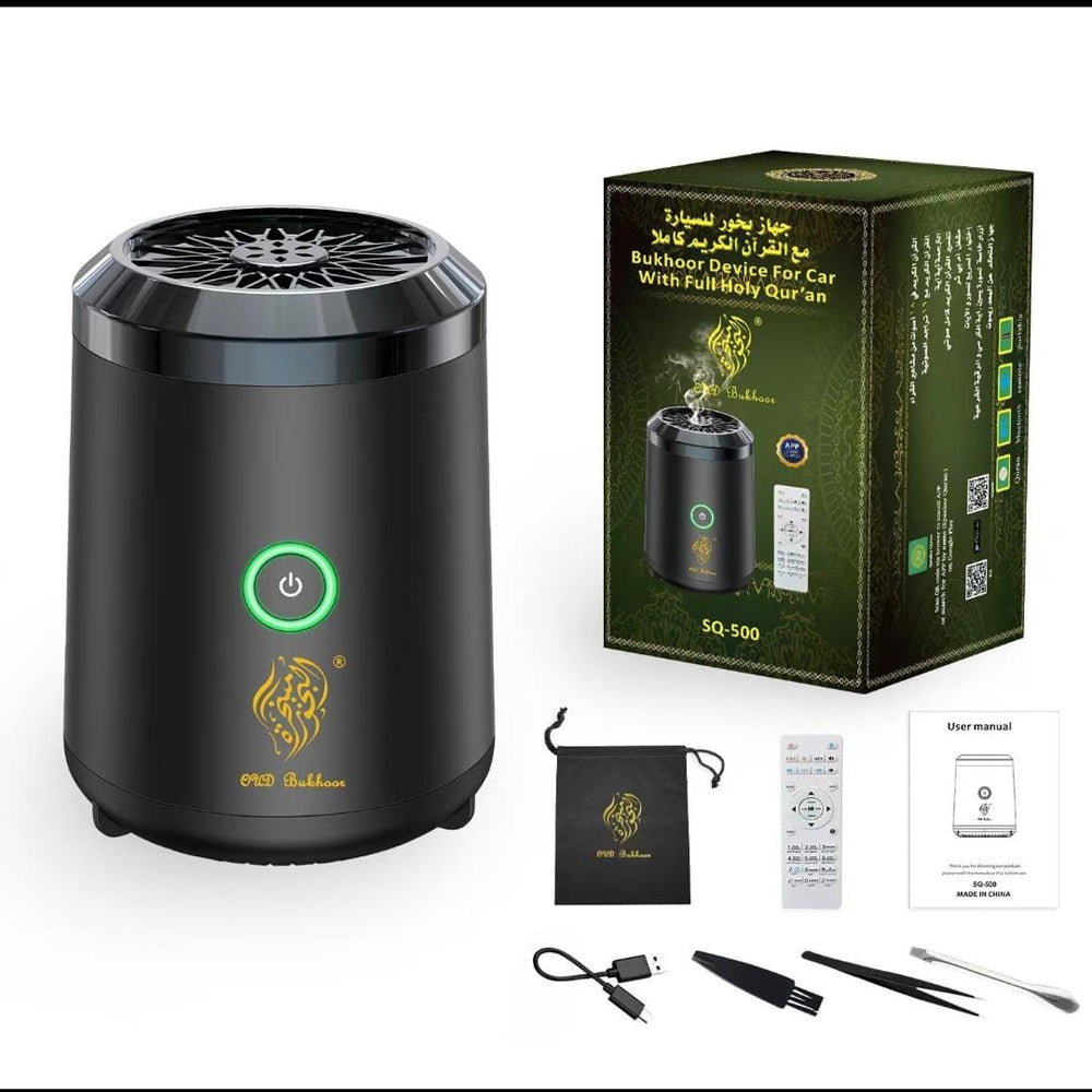 Portable Electric Bakhoor Burner – USB Rechargeable Oud Incense Burner